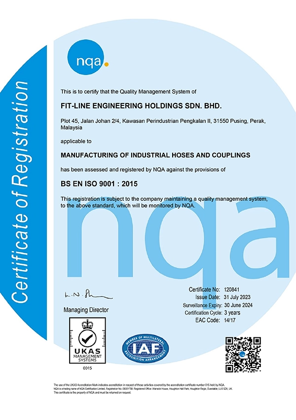 ISO 9001 : 2015 Management System