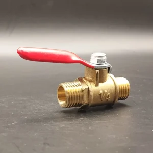 Male To Male Brass Mini Ball Valve