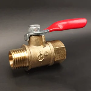 Male To Female Brass Mini Ball Valve